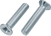 Винт с потайной головкой под крест, M4X22 KB