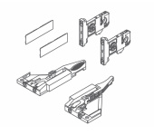 К-т крепежа д/Vionaro h=89/121мм графит