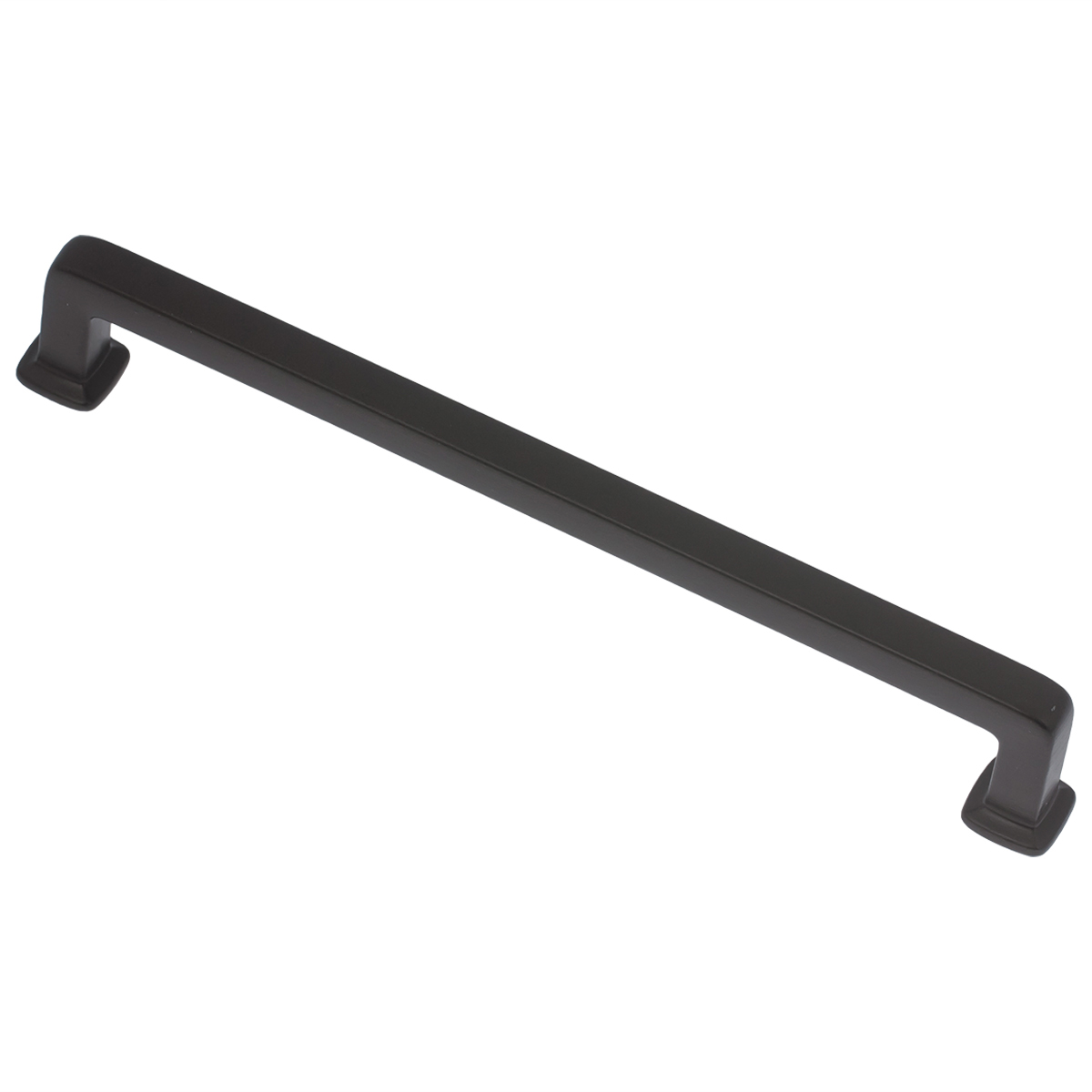 Ручка-скоба L=160мм, темно-коричневый