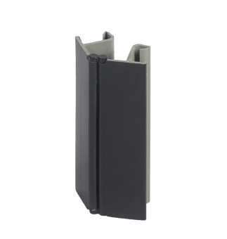 Угол универсальный, h=150мм черный