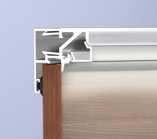 Профиль-загл. верх.профиля д/LED подсв. L=4,1м, алюм.