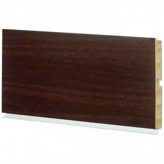 Цоколь h=150мм L=4м с защит.пленкой, темный орех