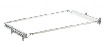 Алюм.подставка 690-830х500мм для шкафов c крепеж.компл.