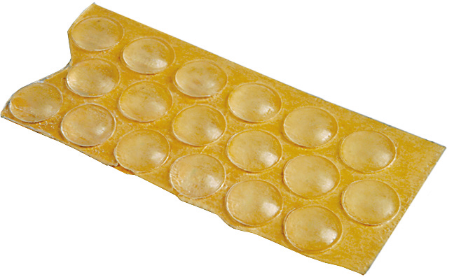 Амортизирующий элемент 8,0х1,8 самокл., прозрачный