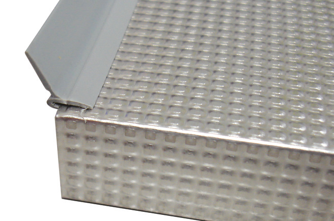 Уплотнитель д/алюминиевых поддонов L=2.4м, серый