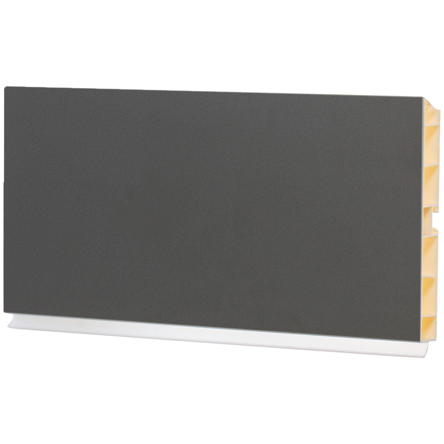 Цоколь h=100мм L=4м с защит.пленкой, антрацит