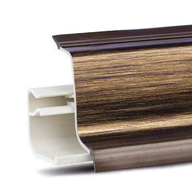 Профиль пристеночный L=4м пластиковый, под старое золото