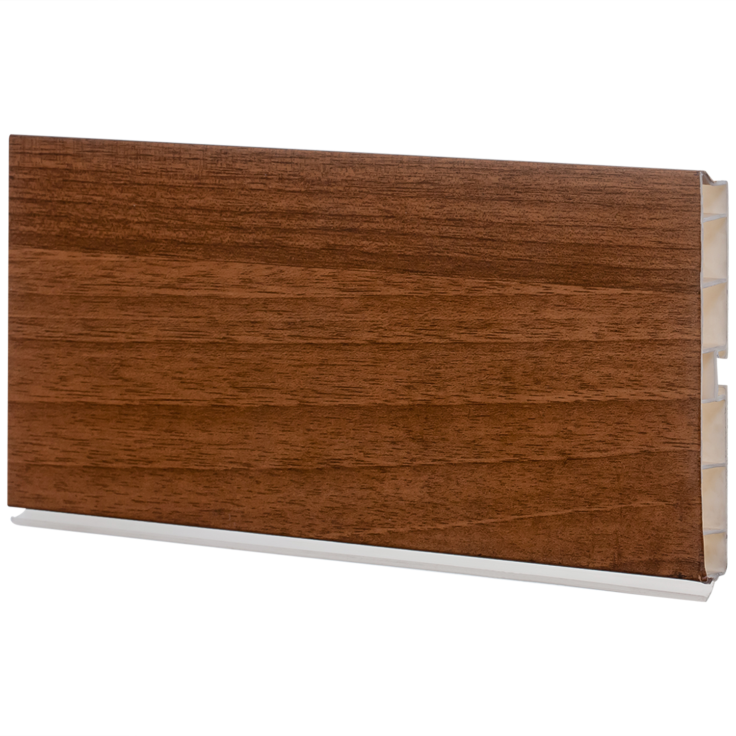 Цоколь h=150мм L=4м с защит.пленкой, орех рустикальный