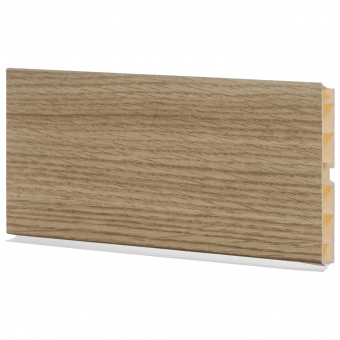 Цоколь h=150мм L=4м с защит.пленкой, дуб беленый