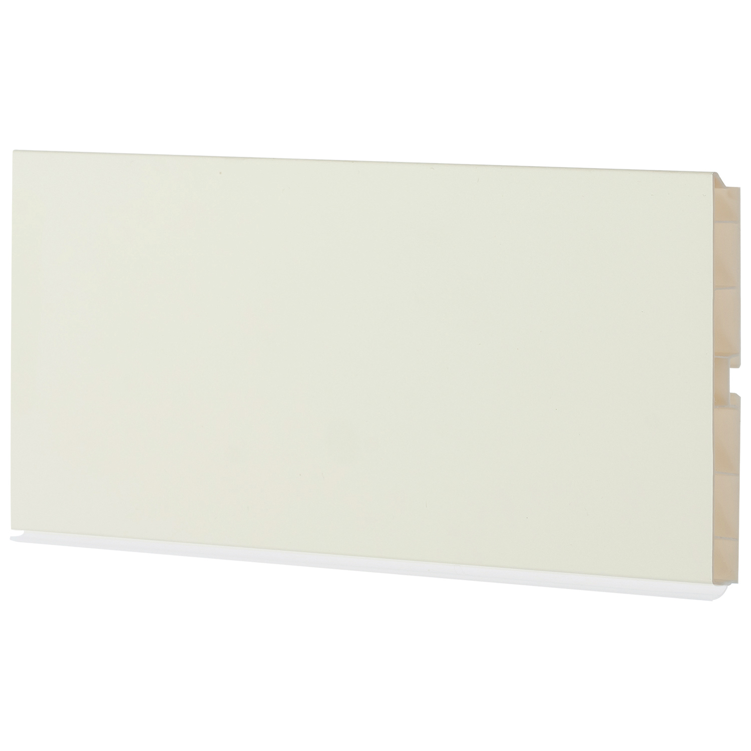 Цоколь h=120мм L=4м с защит.пленкой, слоновая кость