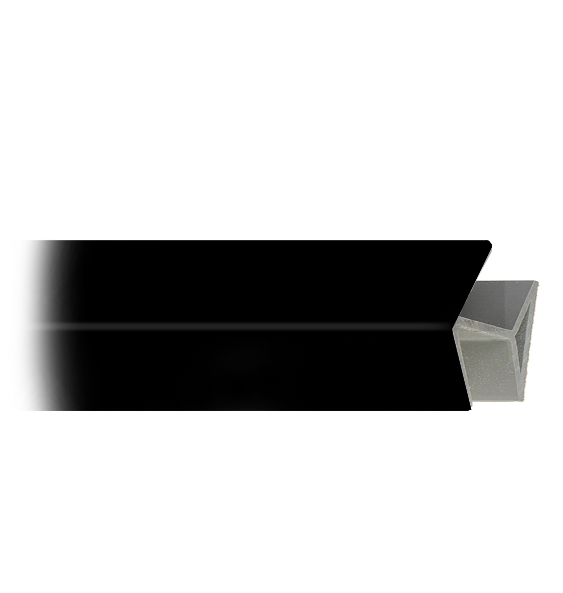 Профиль-угол 135гр. L=4м д/цоколя черный