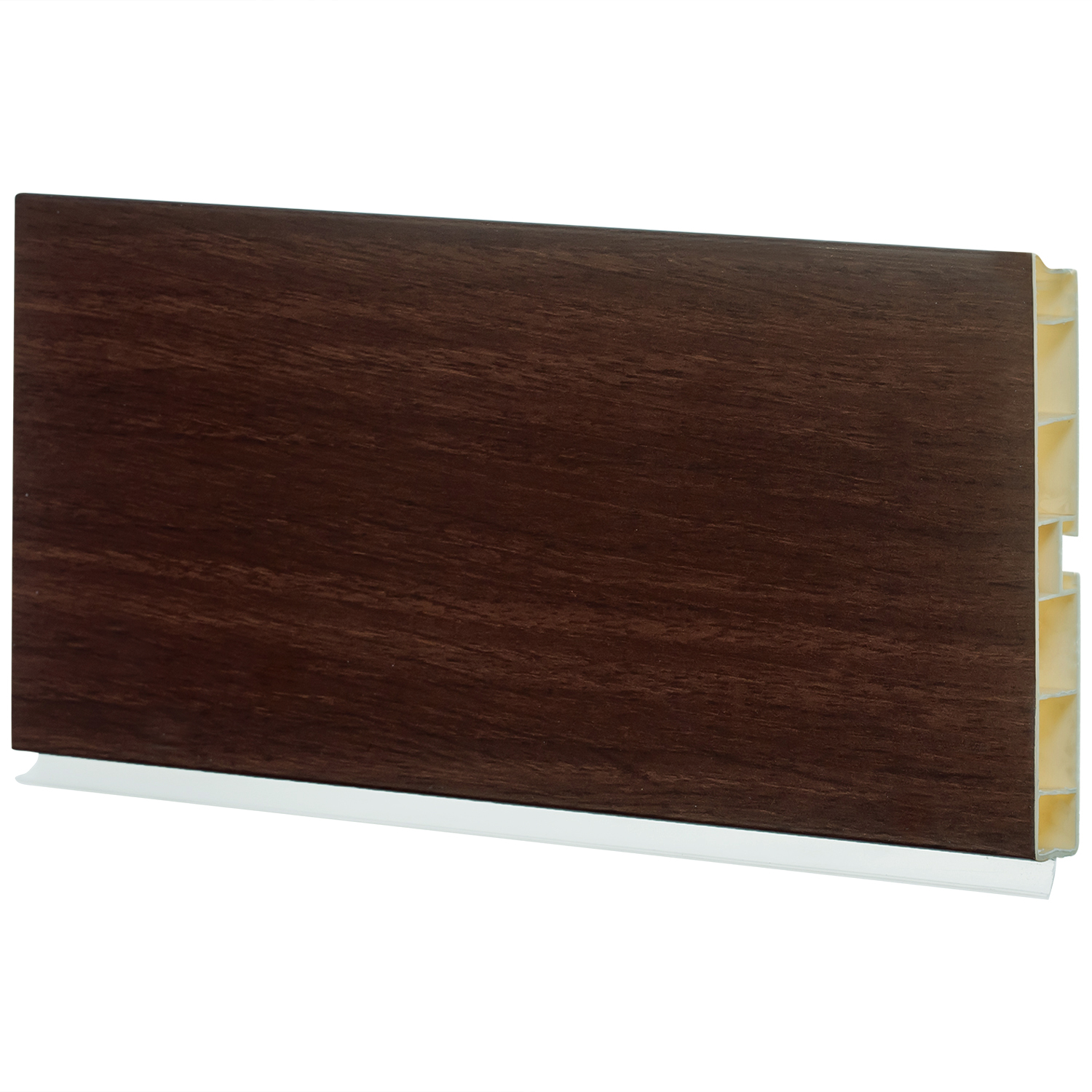 Цоколь h=100мм L=4м с защит.пленкой, темный орех