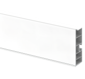 Цоколь h=60мм L=4м, белый и под покраску