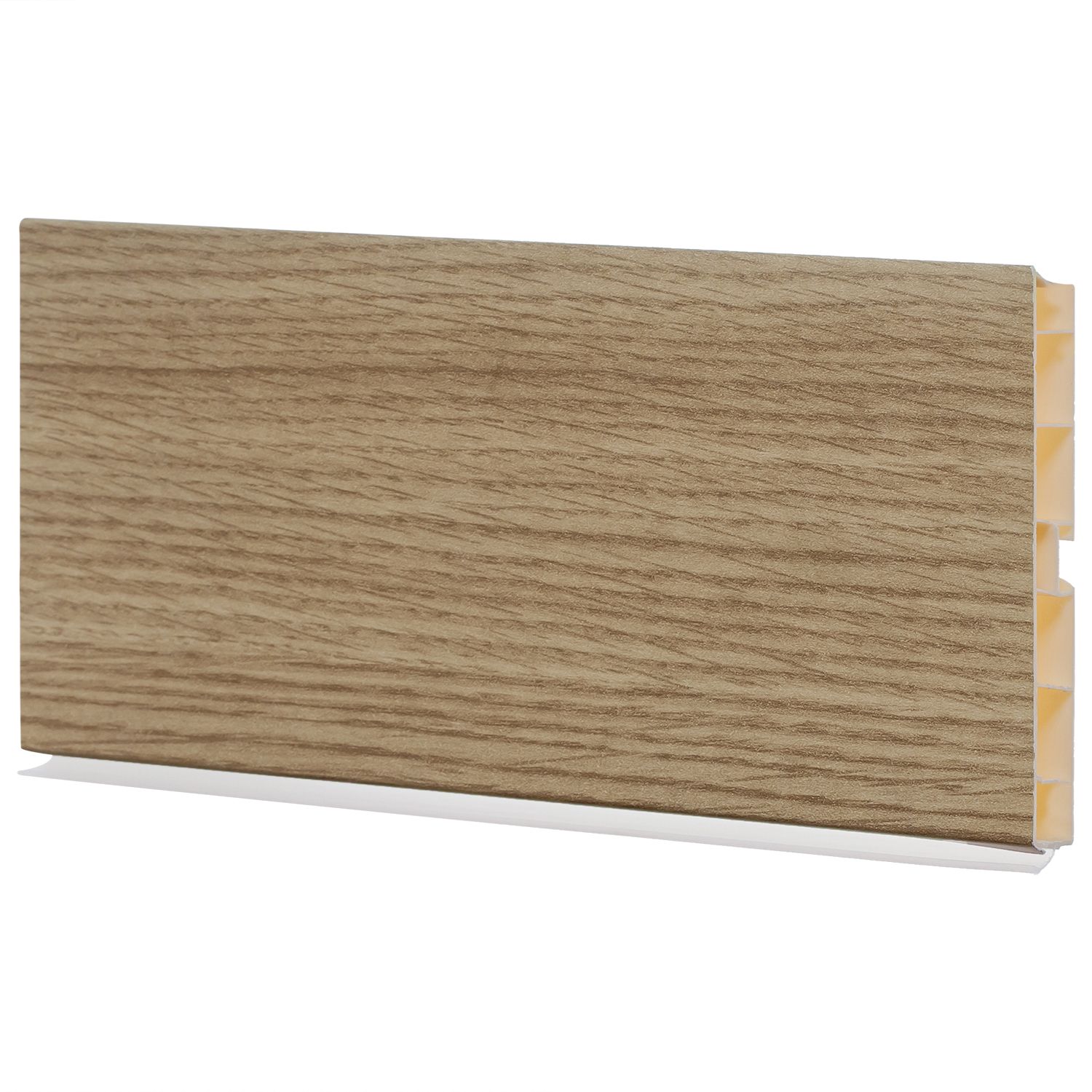 Цоколь h=100мм L=4м с защит.пленкой, дуб беленый