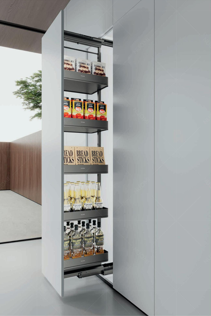 Направляющие для выдвижной колонны LAMBO (150-200мм), т-серый