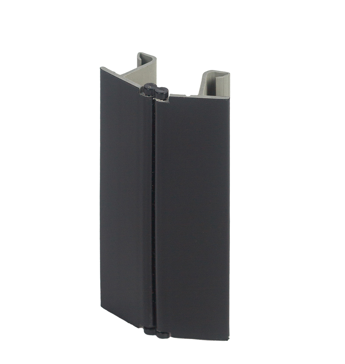 Угол универсальный, h=100мм черный глянец