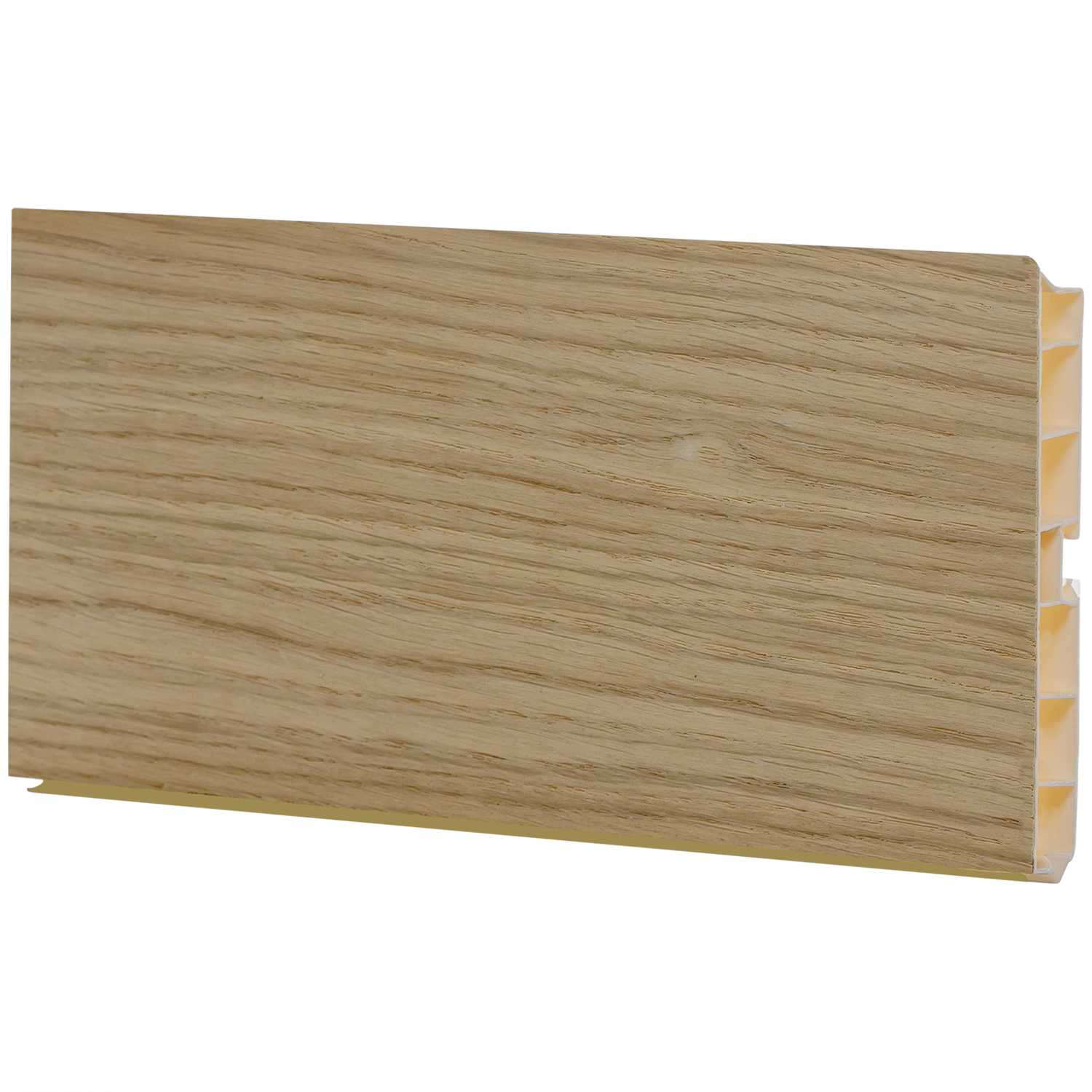 Цоколь h=100мм L=4м шпон дуба