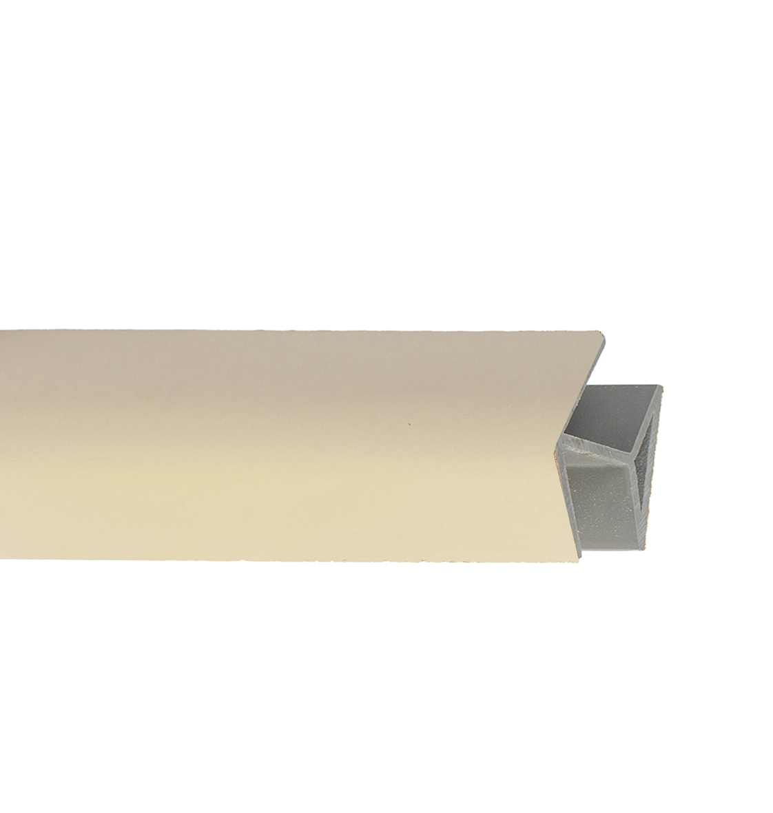 Профиль-угол 90гр. L=4м пластиковый, магнолия