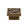 Ручка-кнопка 35х35мм, бронза