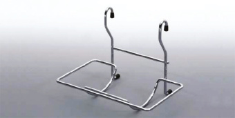 Навеска на релинг для бумажных полотенец, цвет золото