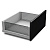 Боковины NP Scala Crystal Plus h=41/186мм 500мм серебристый