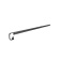 Профиль соединительный 180˚ L=600мм д/столешниц 38мм, R3, мат.черный Профиль соединительный 180˚ L=600мм д/столешниц 38мм, R3, мат.черный