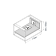 К-т тонкостенного ящика D-BOX H=135мм L=300мм на напр. с аморт., графит