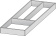 Вкладыш Vario 400/308x500мм алюм. h=65мм