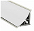 Профиль пристеночный треугольный, L=4.2м 16x16 мм, белый матовый